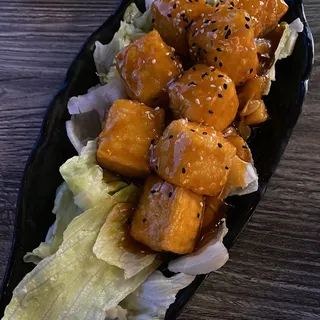 Spicy Agedashi Tofu