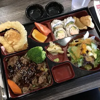 Beef Teriyaki Bento Box Lunch Special