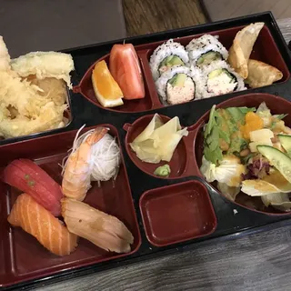 Sushi Bento Box Lunch Special