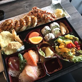 Sashimi Bento Box Lunch Special