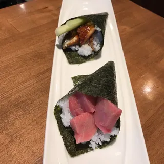 Eel Cucumber Hand Roll