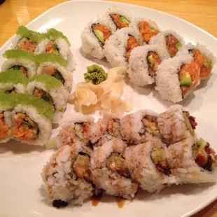 Wasabi Hamachi Roll