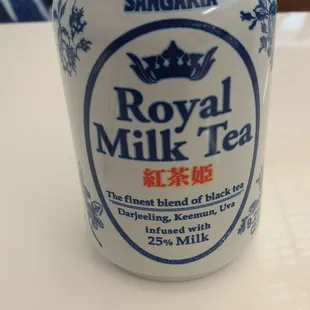 Royal milk tea!!