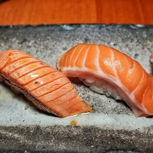 Omakase salmon