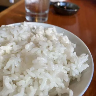 rice with hair