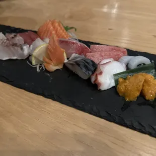 Omakase sashimi