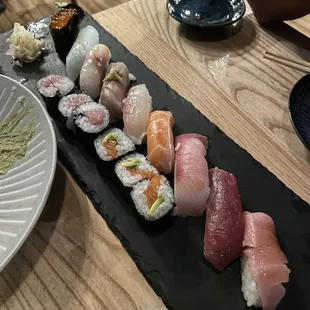 sashimi, sushi, food, sushi and sashimi