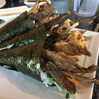 Salmon Skin Hand Roll