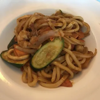 Spicy Seafood Yaki Udon