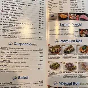 ramen and noodles, menu
