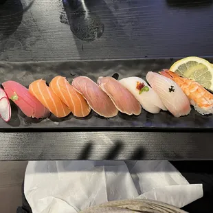 sushi and sashimi
