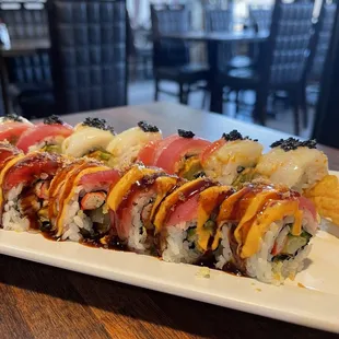 sushi, sushi and sashimi, food, sashimi