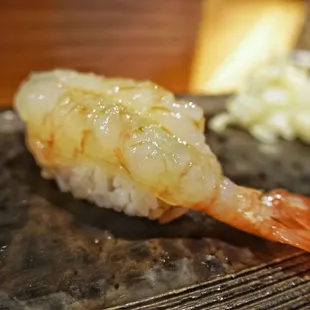 Omakase spot prawn