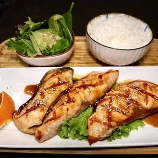 Salmon Teriyaki (Entree)
