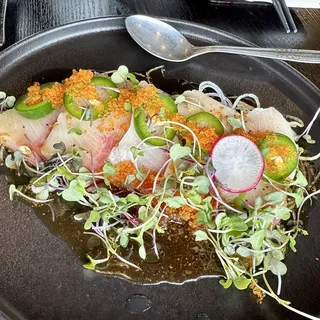 Hamachi Carpaccio Plate
