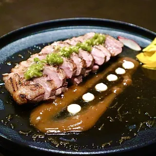 Duck Breast Tataki Plate