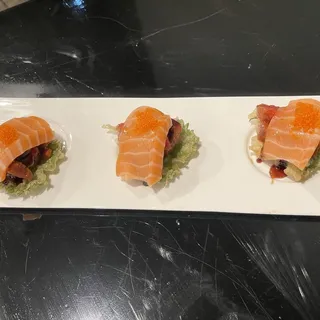 Smoked Salmon Crush Plate2pcs)