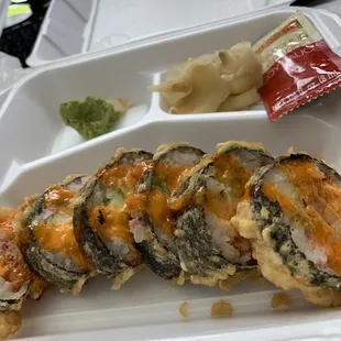 Volcano roll