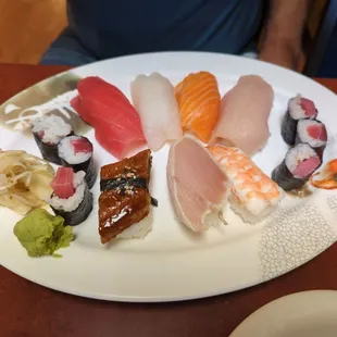 Regular sushi $12.95