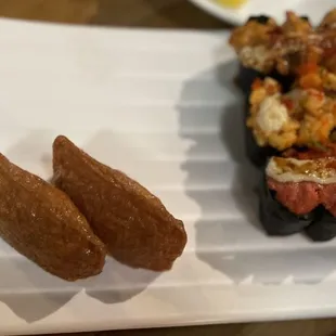 Inari &amp; volcano sushi