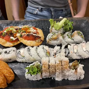 sushi and sashimi
