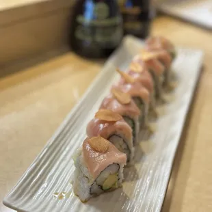 Albacore Special with sub garlic chips IG: @ammysalamii