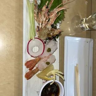 Order the sweet shrimp