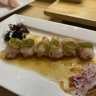 Yellowtail Sashimi