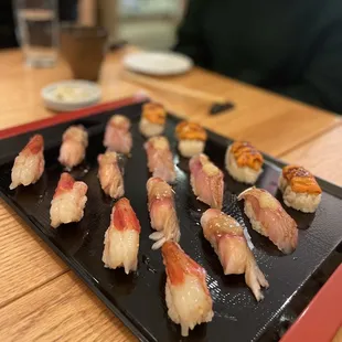 Sashimi and Sushi Omakase
