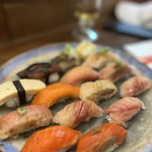 Chef&apos;s Choice Nigiri Set $45 for 12 pcs