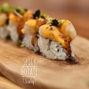 spicy scallop roll