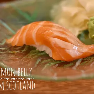 Salmon belly