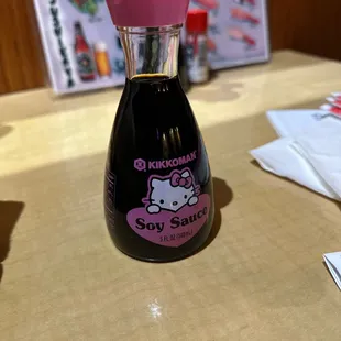 Cute soy sauce