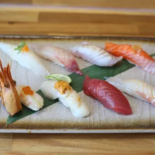 sushi, sushi and sashimi, food, sashimi