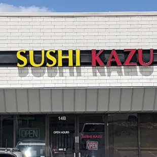 Front of restaurant