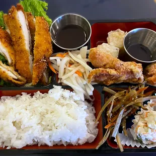 sushi and sashimi, food