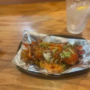 Volcano appetizer