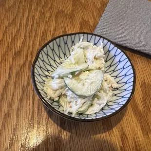 Free little appetizer. So yummy!