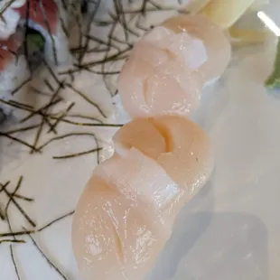 Japanese scallop nigiri