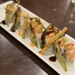 Forgot the name but came with fried jalepenos