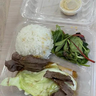 2. Beef Teriyaki Lunch