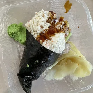 Shrimp Tempura hand roll