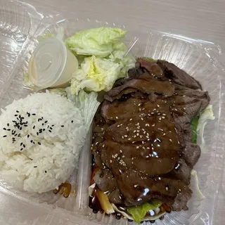 2. Beef Teriyaki dinner