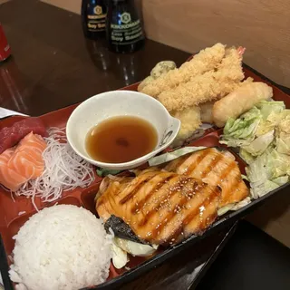 3. Salmon Teriyaki dinner
