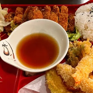 1. Chicken Katsu dinner bento