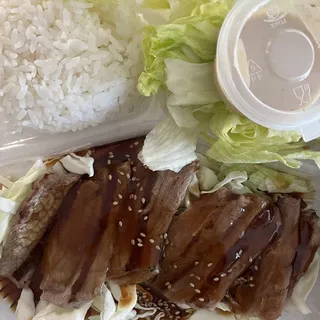 2. Beef Teriyaki dinner bento