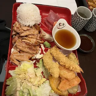 1. Chicken Teriyaki dinner bento
