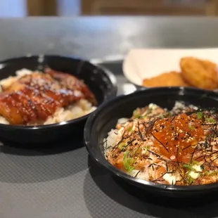 Aburi Salmon Don Bowl Una Don Bowl