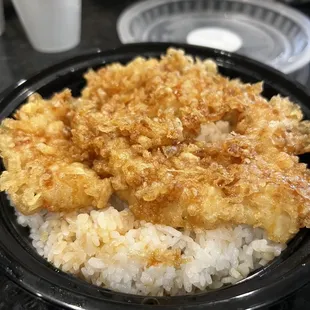 Calamari Tempura Don Bowl