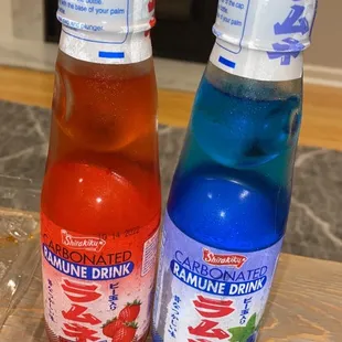 Strawberry Ramune &amp; Blueberry Ramune